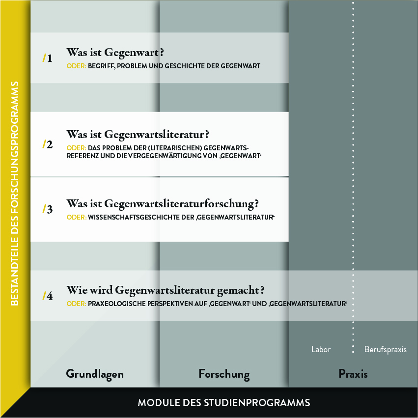 Grafik Studienaufbau 2. Förderphase