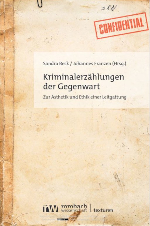 Buchcover Kriminalerzählungen der Gegenwart