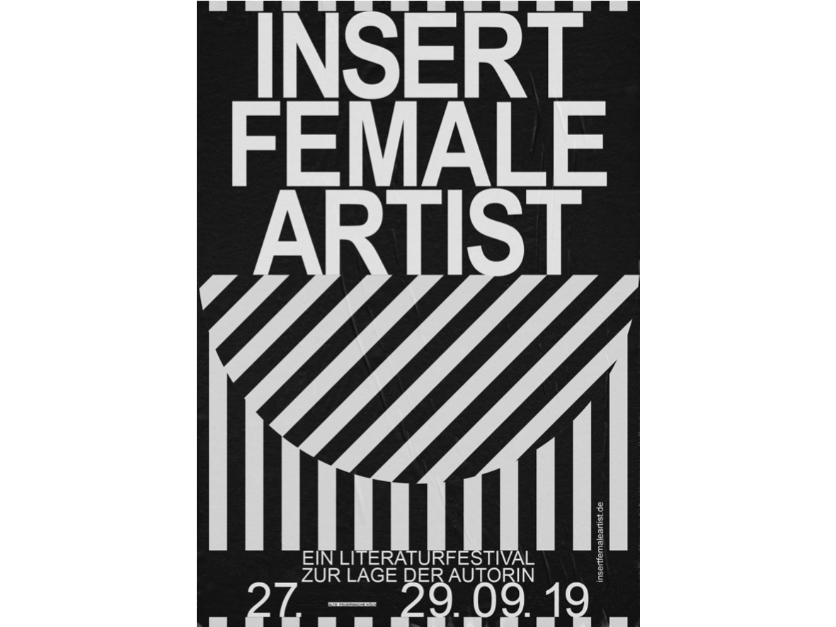 Insert Female Artist_Plakat