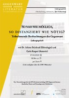 Laborgespräch_Teilnehmende Beobachtungen der Gegenwart_Plakat