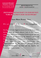 Zeitgenossenschaft in der Kunst_Flyer