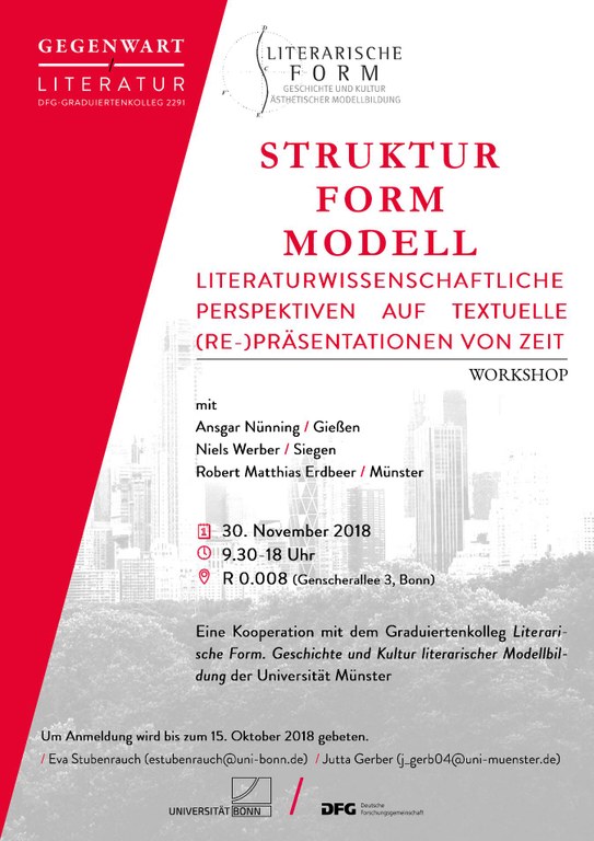 Workshop_Struktur Form Modell_Plakat