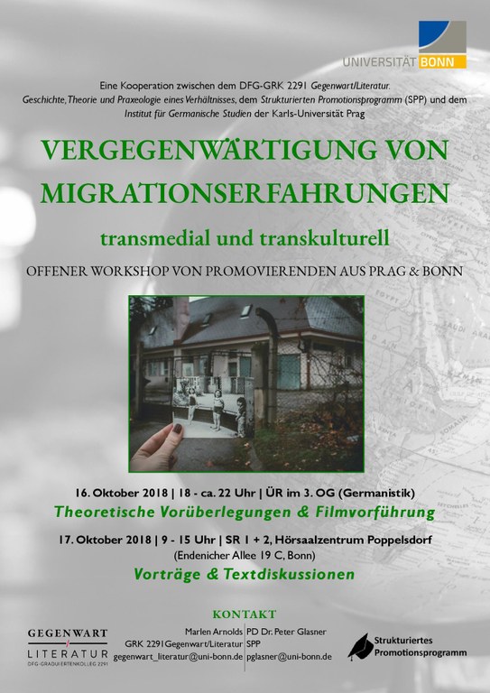 Workshop_Vergegenwärtigung von Migrationserfahrung_Plakat